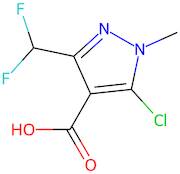 5-Chloro-3-(difluoromethyl)-1-methyl-1H-pyrazole-4-carboxylic acid