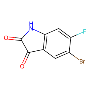 5-Bromo-6-fluoroindoline-2,3-dione