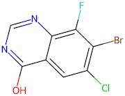 7-Bromo-6-chloro-8-fluoroquinazolin-4-ol