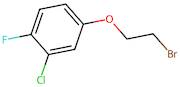 4-(2-Bromoethoxy)-2-chloro-1-fluorobenzene