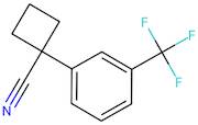 1-(3-(Trifluoromethyl)phenyl)cyclobutane-1-carbonitrile