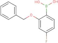 2-(Benzyloxy)-4-fluorobenzeneboronic acid