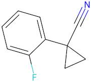 1-(2-Fluorophenyl)cyclopropanecarbonitrile