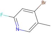 4-Bromo-2-fluoro-5-methylpyridine