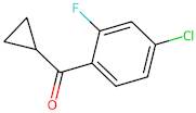 (4-Chloro-2-fluorophenyl)(cyclopropyl)methanone