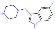 5-Fluoro-3-(piperazin-1-ylmethyl)-1h-indole