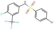 4-Bromo-N-(4-fluoro-3-(trifluoromethyl)phenyl)benzenesulfonamide