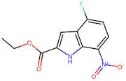 Ethyl 4-fluoro-7-nitro-1H-indole-2-carboxylate