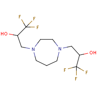 1,1,1-Trifluoro-3-[4-(3,3,3-trifluoro-2-hydroxypropyl)homopiperazin-1-yl]propan-2-ol