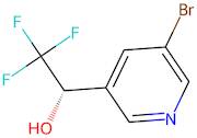 (S)-1-(5-Bromopyridin-3-yl)-2,2,2-trifluoroethan-1-ol