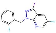 5-Fluoro-1-(2-fluorobenzyl)-3-iodo-1H-pyrazolo[3,4-b]pyridine