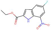 Ethyl 5-fluoro-7-nitro-1H-indole-2-carboxylate