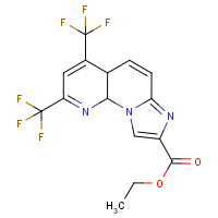 Ethyl 2,4-bis(trifluoromethyl)imidazo[1,2-a][1,8]naphthyridine-8-carboxylate