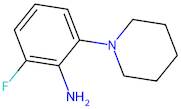 2-Fluoro-6-(piperidin-1-yl)aniline