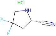 (S)-4,4-Difluoropyrrolidine-2-carbonitrile hydrochloride