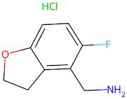 (5-Fluoro-2,3-dihydrobenzofuran-4-yl)methanamine hydrochloride