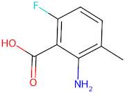 2-Amino-6-fluoro-3-methylbenzoic acid