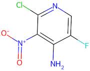 2-Chloro-5-fluoro-3-nitropyridin-4-amine