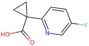 1-(5-Fluoropyridin-2-yl)cyclopropanecarboxylic acid