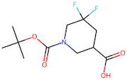 1-(tert-Butoxycarbonyl)-5,5-difluoropiperidine-3-carboxylic acid