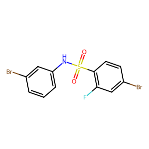 4-Bromo-N-(3-bromophenyl)-2-fluorobenzenesulfonamide