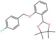 2-(2-((4-Fluorobenzyl)oxy)phenyl)-4,4,5,5-tetramethyl-1,3,2-dioxaborolane