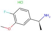 (S)-1-(4-Fluoro-3-methoxyphenyl)ethanamine hydrochloride