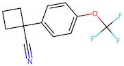 1-(4-(Trifluoromethoxy)phenyl)cyclobutane-1-carbonitrile