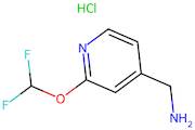 (2-(Difluoromethoxy)pyridin-4-yl)methanamine hydrochloride