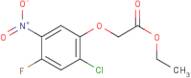 Ethyl 2-(2-chloro-4-fluoro-5-nitrophenoxy)acetate