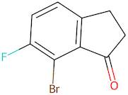 7-Bromo-6-fluoro-2,3-dihydro-1H-inden-1-one