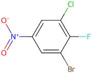 1-Bromo-3-chloro-2-fluoro-5-nitrobenzene