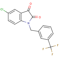 5-Chloro-1-[3-(trifluoromethyl)benzyl]-1H-indole-2,3-dione