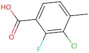 3-Chloro-2-fluoro-4-methylbenzoic acid