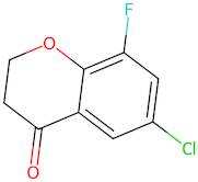 6-Chloro-8-fluorochroman-4-one