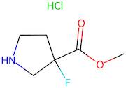 Methyl 3-fluoropyrrolidine-3-carboxylate hydrochloride