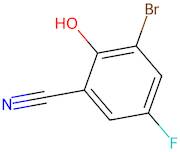 3-Bromo-5-fluoro-2-hydroxybenzonitrile