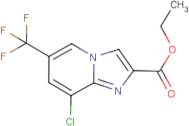 Ethyl 8-chloro-6-(trifluoromethyl)imidazo[1,2-a]pyridine-2-carboxylate