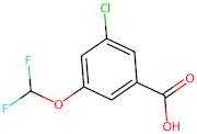 3-Chloro-5-(difluoromethoxy)benzoic acid