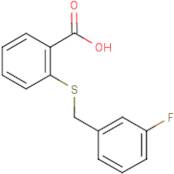 2-(3-Fluorobenzylthio)benzoic acid