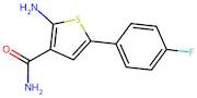 2-Amino-5-(4-fluorophenyl)thiophene-3-carboxamide