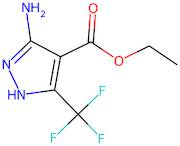 Ethyl 3-amino-5-(trifluoromethyl)-1H-pyrazole-4-carboxylate