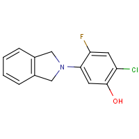 2-Chloro-5-(1,3-dihydro-2H-isoindol-2-yl)-4-fluorophenol