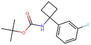 tert-Butyl (1-(3-fluorophenyl)cyclobutyl)carbamate