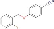 4-(2-Fluorobenzyloxy)benzonitrile