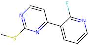 4-(2-Fluoropyridin-3-yl)-2-(methylthio)pyrimidine