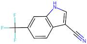 6-(Trifluoromethyl)-1H-indole-3-carbonitrile