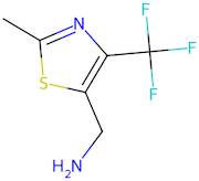 (2-Methyl-4-(trifluoromethyl)thiazol-5-yl)methanamine