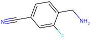 4-(Aminomethyl)-3-fluorobenzonitrile