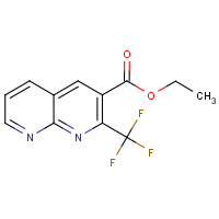 Ethyl 2-(trifluoromethyl)-1,8-naphthyridine-3-carboxylate